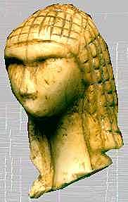 Prehistorisch ivoren beeldje