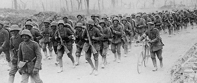 Beginning of the Ludendorff Offensive