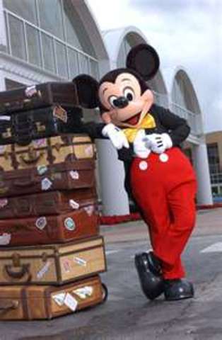 went to disney world the first time