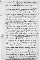 President Lincoln issues Proclamation
