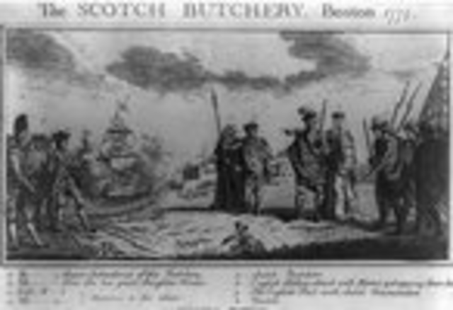 Minutemen and redcoats clash at lexington and concord, the shot heard around the world.