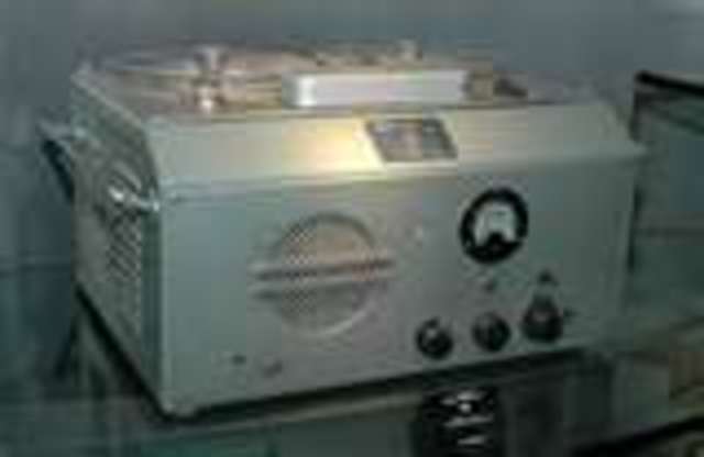 Sony's first magnetic tape Recorder