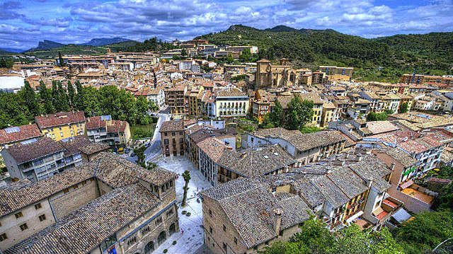 Llegada a Estella de Navarra.