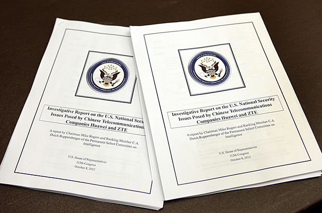 Acusaciones a Huawei