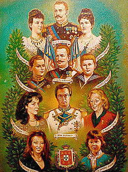 Chegada da família real portuguesa