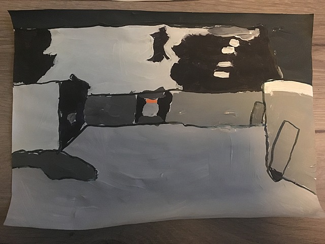 Schilderij Oluf Høst