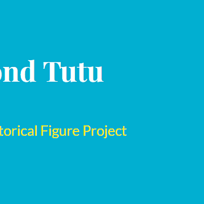 Timeline: Desmond Tutu Timeline- Influential Historical Figure Research Project- Egan Eteffa