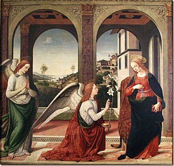 Anunciación Biagio d'Antonio