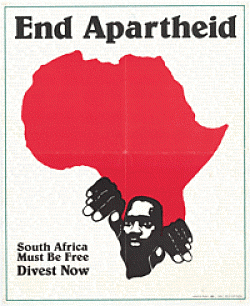 Apartheid ends in South Africa!