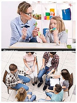 Terapia de Juego, de Grupo y Pasiva