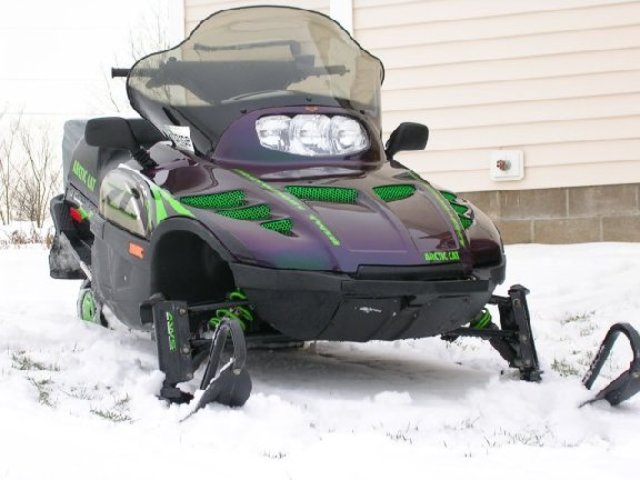 First Time Riding a Snowmobile