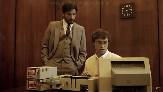 Bill gates y Steve Jobs se encuentran cara a cara