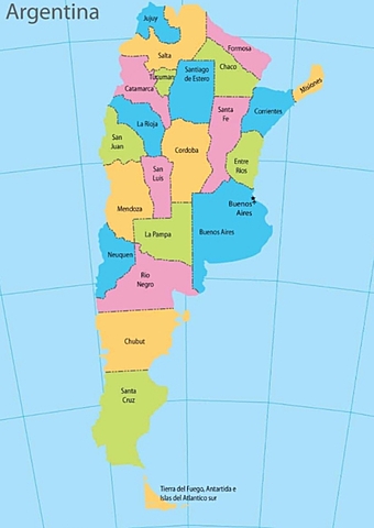 Creación de las provincias