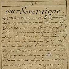 Fundamental Constitution of Carolina
