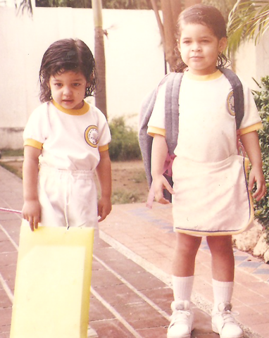 My first day in the school