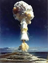 Thermonuclear bomb testing