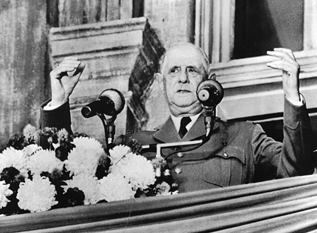 Charles De Gaulle "Incites" the Separatist Movement