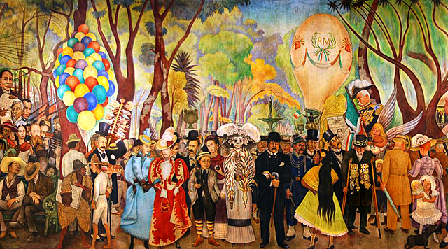 Sueño de una tarde dominical en la Alameda Central