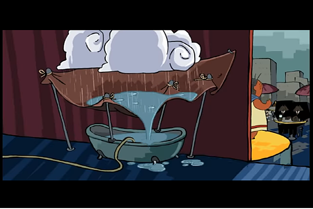 el trabajo de la abuela grillo