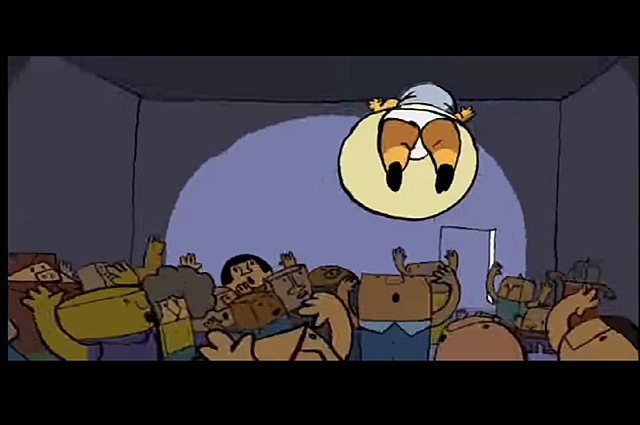 La abuela grillo y el escape