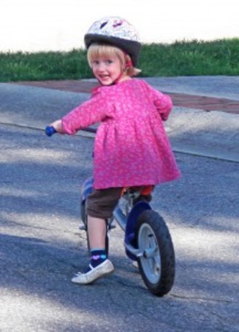 learned to ride a bike