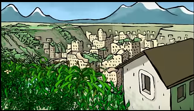 gracias a la ola crecieron plantas