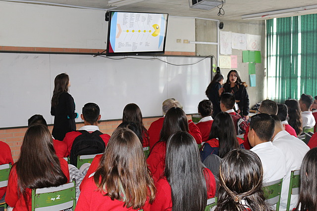 Muestra grado decimo - II semestre