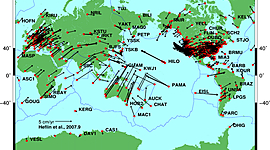 Timeline: Cronograma sobre la tectónica de placas