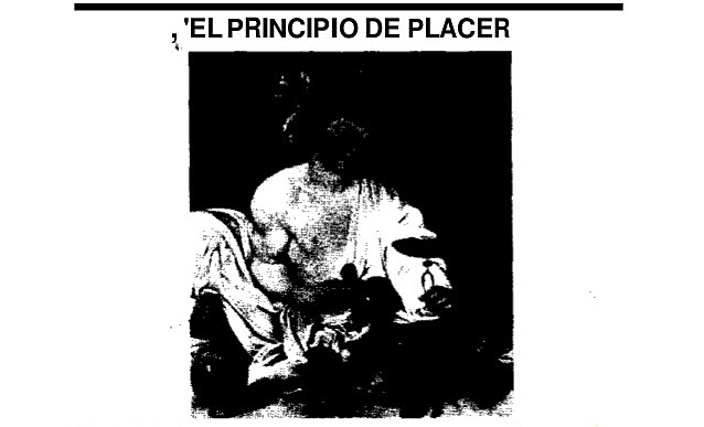El principio de placer