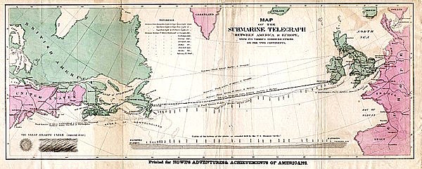 Cable telegráfico transatlántico