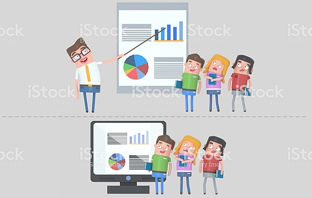 Anteriormente los alumnos