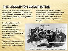 Lecompton Constitution Rejected