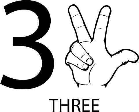 Three