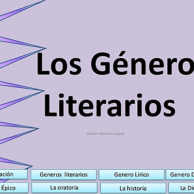 Timeline: Géneros Literarios - KIM GUERRA