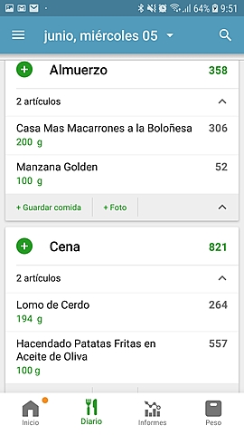 Día 7 (almuerzo y cena)