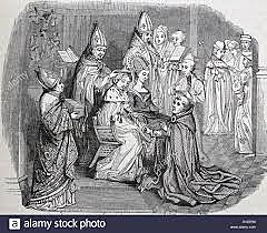 Coronación de Carlos I como emperador del Sacro imperio Romano.