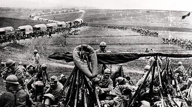 The battle of Verdun