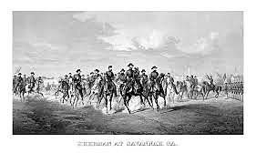 Sherman reaches Savannah