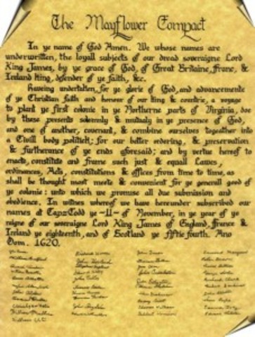 Mayflower Compact written