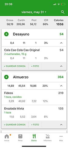 DESAYUNO Y ALMUERZO DIA 3