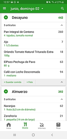 Día 6, Desayuno-Almuerzo