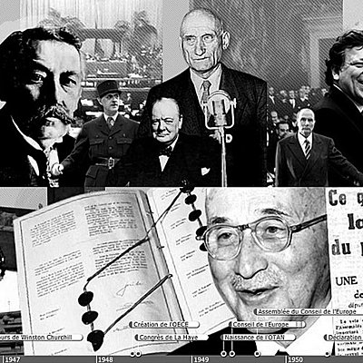 Timeline: LA LONGUE HISTOIRE DE LA CONSTRUCTION EUROPEENNE