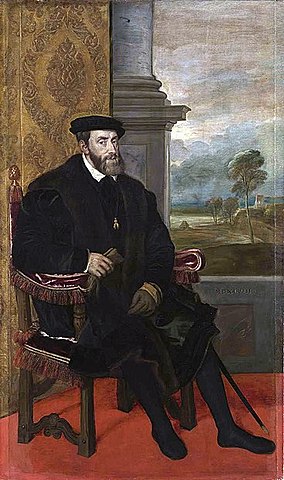 coronación de Carlos I como emperador del Sacro Imperio Romano.