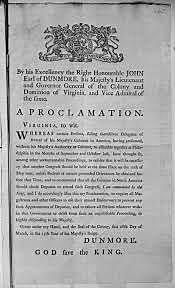 Proclamation of Virginia