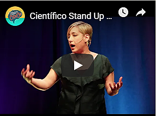 Presentación del video Stand up científico