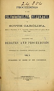 South Carolina LIfts Religious Restriction on Officeholders