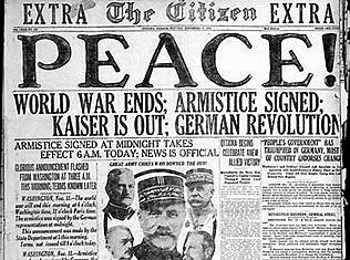 World War I Armistice Signed