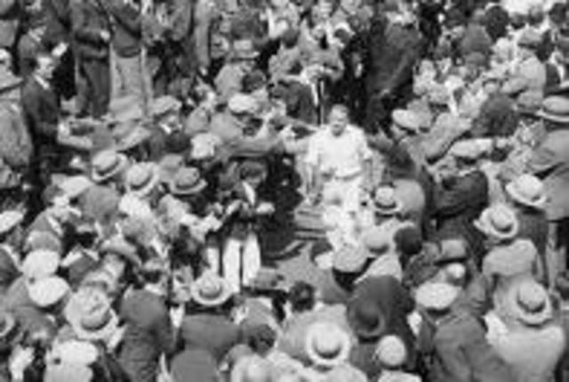 Bradmans last ever innings