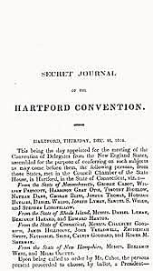 New England Federalists Meet in Hartford Connecticut
