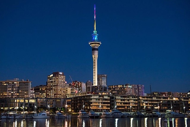 Sky Tower is the 12th tallest tower in the world (taller than the Eiffel Tower).
